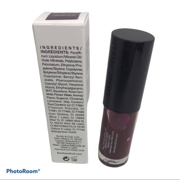 SMITH & CULT HYDRAGLOSS LIP GEL BLACKBERRY GOTH new box - Picture 4 of 6